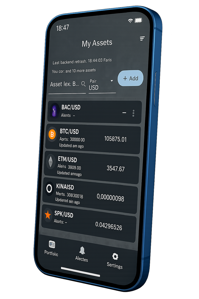 SimpleAlert - Capture d'écran
